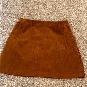Forever 21 corduroy mini skirt